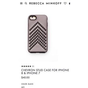 NEW Rebecca Minkoff iPhone 7 Plus Case